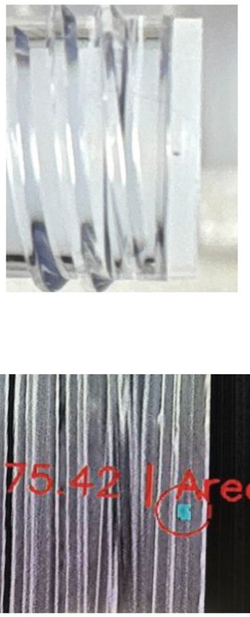 遊技機役物部品の0.1mm級損傷検査